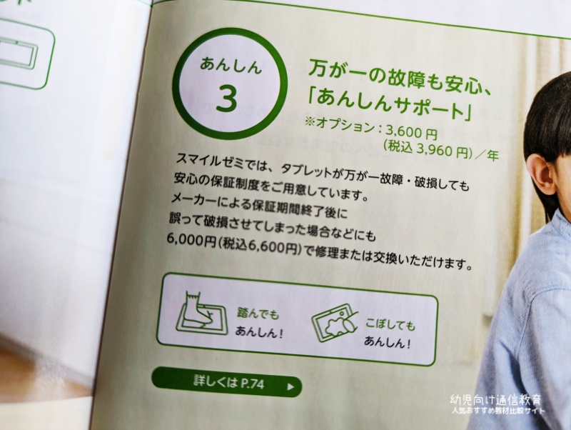 スマイルゼミ 安心サポート